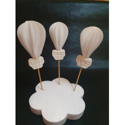 Вафельний декор Повітряні кулі